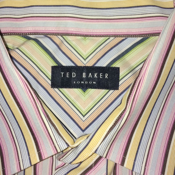 Ted Baker London Other - Men's Ted Baker London LAROSH Stripe Print Sirt